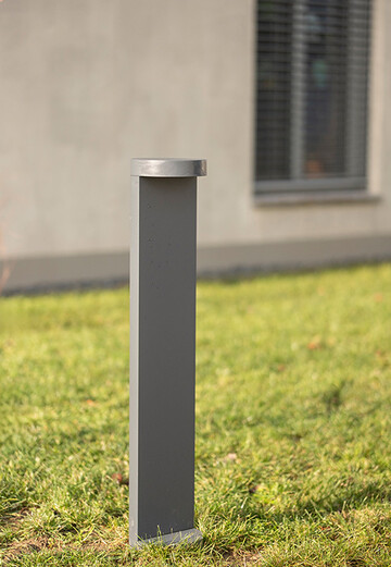 Außenbeleuchtung auf einer Wohnanlage